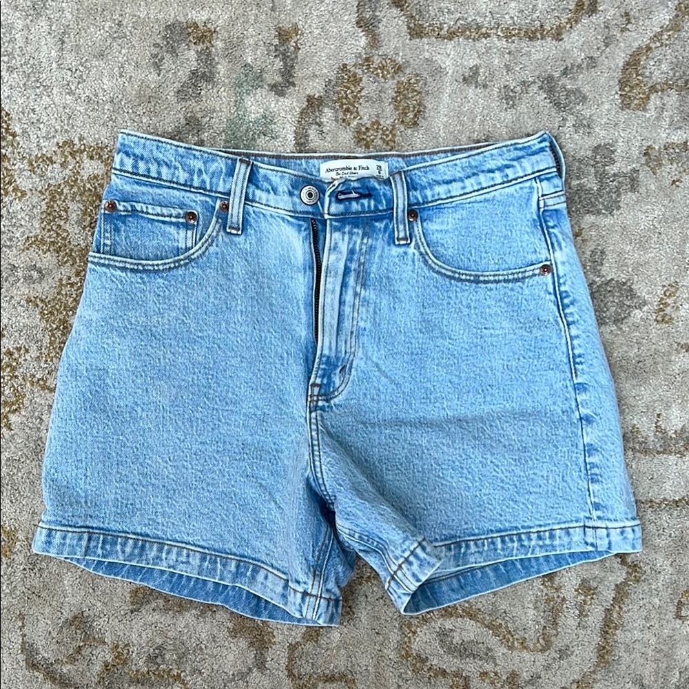 Abercrombie high rise dad shorts CURVE LOVE